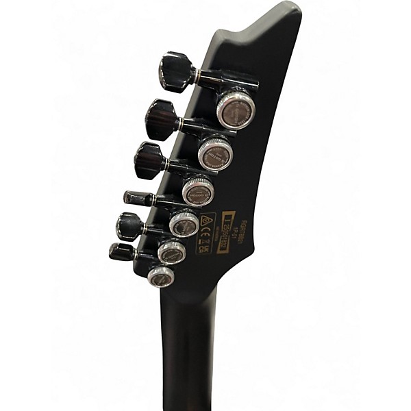 Used Ibanez RGRTBB21 Matte Black Baritone Guitars