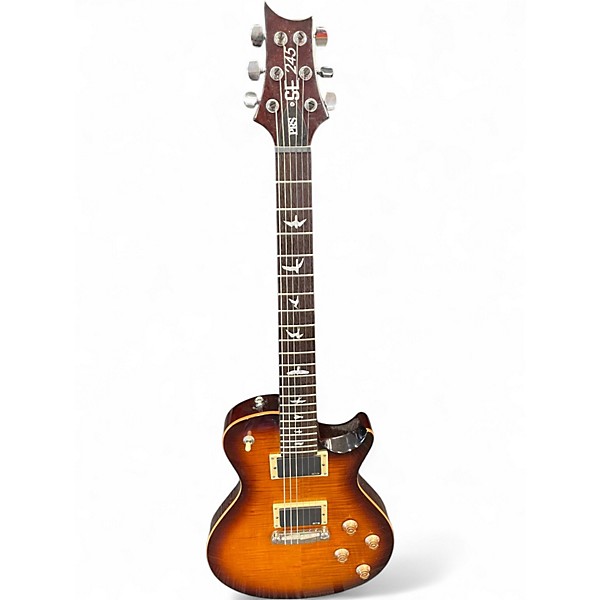 Used PRS 245 SE 2 Color Sunburst Solid Body Electric Guitar