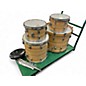 Vintage 1970s Ludwig 4 Piece Butcher Block Vintage Blonde Drum Kit thumbnail
