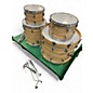 Vintage 1970s Ludwig 4 Piece Butcher Block Vintage Blonde Drum Kit