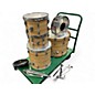 Vintage 1970s Ludwig 4 Piece Butcher Block Vintage Blonde Drum Kit