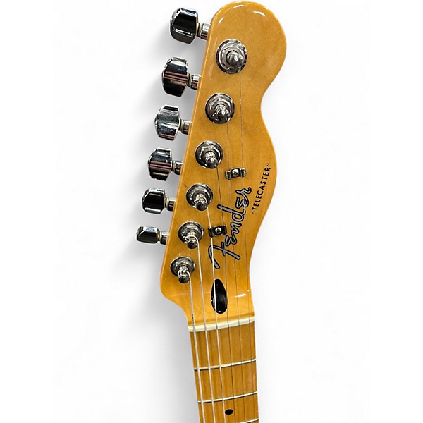 Used 2011 Fender Special Edition Deluxe Ash Telecaster Butterscotch Blonde Solid Body Electric Guitar