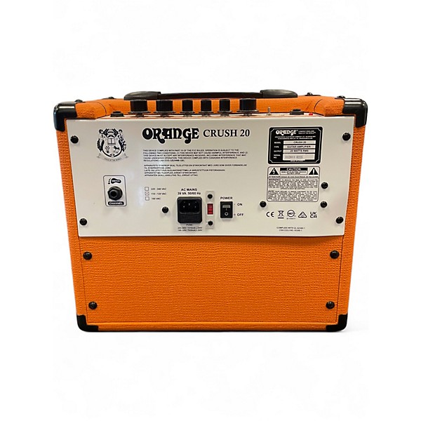 Used Orange Amplifiers Crush 20 20W 1x8 Guitar Combo Amp