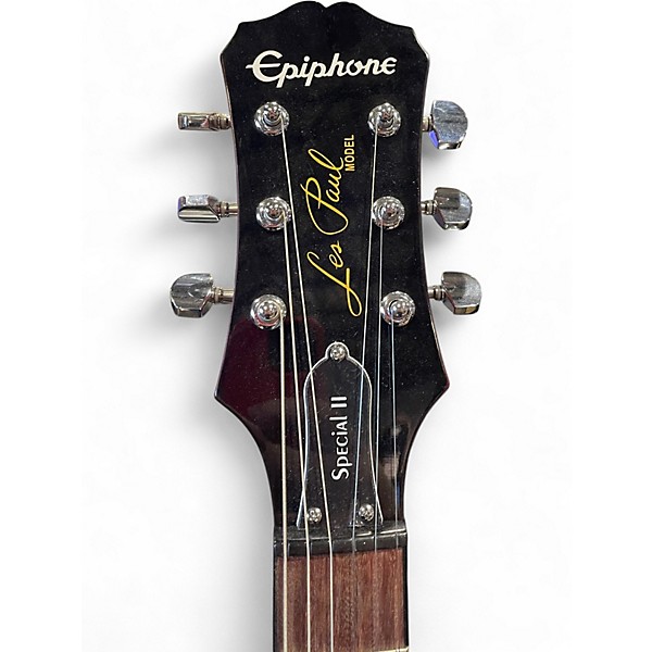 Used Epiphone Les Paul Special II Cherry Sunburst Solid Body Electric Guitar