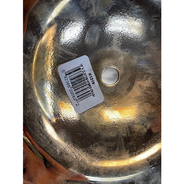 Used Zildjian 19in K Custom Hybrid Crash Cymbal