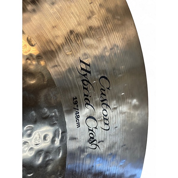 Used Zildjian 19in K Custom Hybrid Crash Cymbal