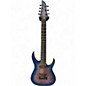 Used 2020 Schecter Guitar Research Keith Merrow KM-7 MK-III Artist 7-String Blue Crimson Solid Body Electric Guitar