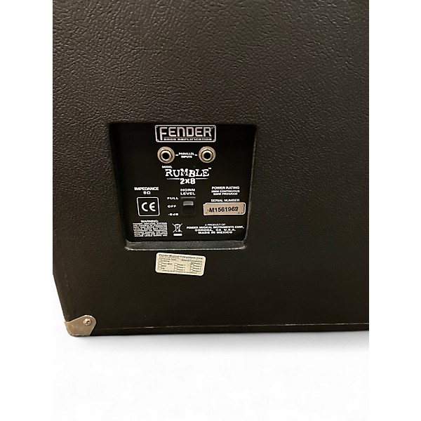 Used Fender Rumble 2x8 Bass Cabinet