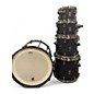 Used Mapex 5 Piece Black Widow Black Panther Series Black Drum Kit thumbnail