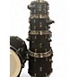 Used Mapex 5 Piece Black Widow Black Panther Series Black Drum Kit