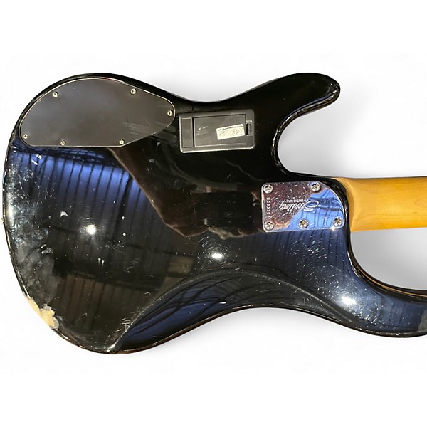 Used Sterling by Music Man Sub 4 Black Electric Bass Guitar