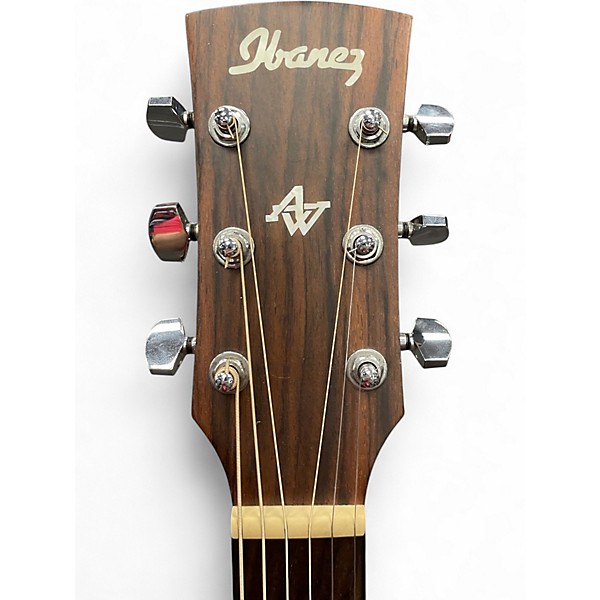 Used Ibanez AW54 Open Pore Natural Acoustic Guitar