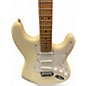 Used Indiana STRAT WHITE Solid Body Electric Guitar
