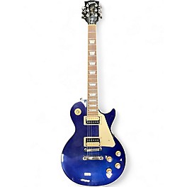 Used Gibson Les Paul Classic Blue Solid Body Electric Guitar