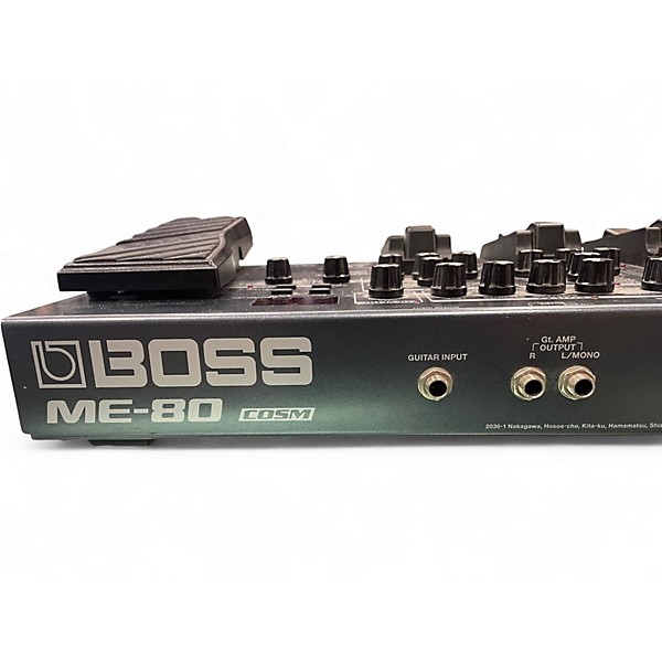 Used BOSS ME80 Guitar Multi Effect Processor
