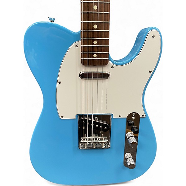 Used Fender LIMITED INTERNATIONAL COLOR TELECASTER MAUI BLUE Solid Body Electric Guitar