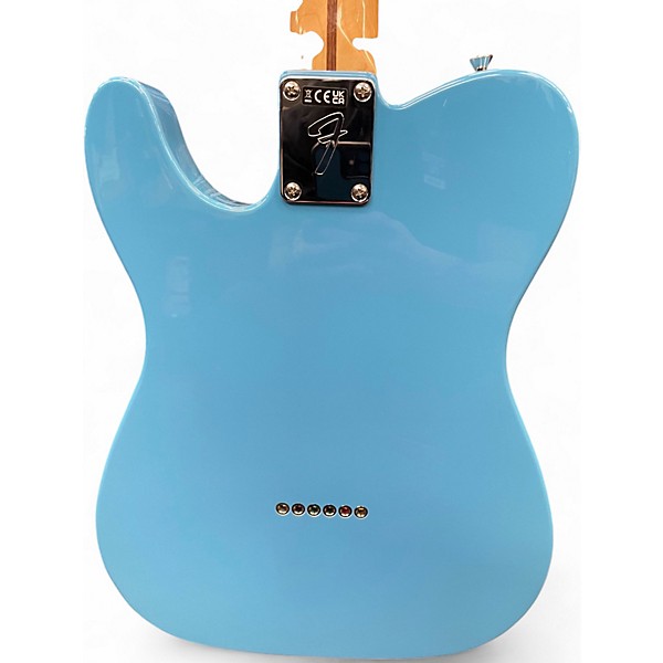 Used Fender LIMITED INTERNATIONAL COLOR TELECASTER MAUI BLUE Solid Body Electric Guitar