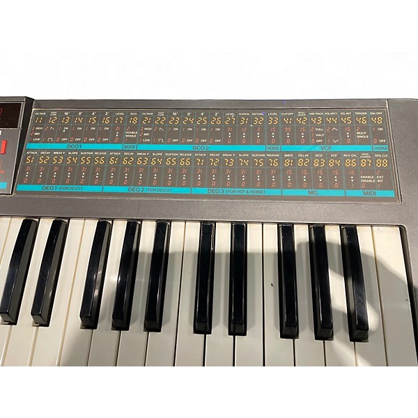 Used KORG poly-008 Synthesizer