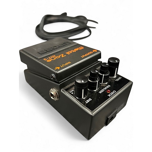 Used BOSS MT2 Metal Zone Distortion Effect Pedal