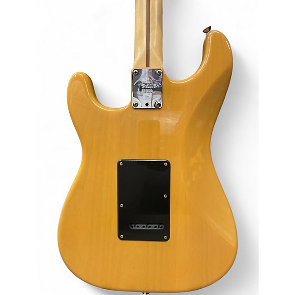 Used Fender Standard Stratocaster HSS Sunshine Yellow Solid Body Electric Guitar