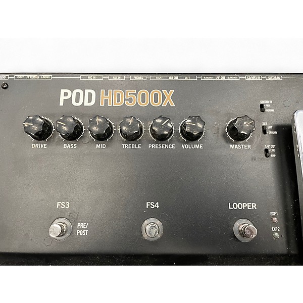 Used Line 6 Pod HD500X Amp Modeler Effect Processor