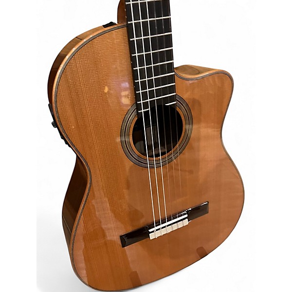 Used Cordoba Fusion Orchestra CE Antique Natural Classical Acoustic Electric Guitar