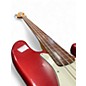 Used Fender Standard Fretless Jazz Bass Red Electric Bass Guitar