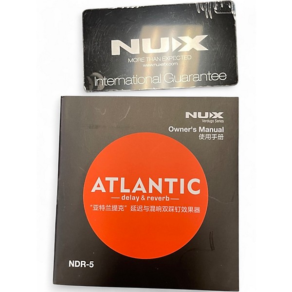 Used 2020s NUX Atlantic Delay & Reverb Effect Pedal