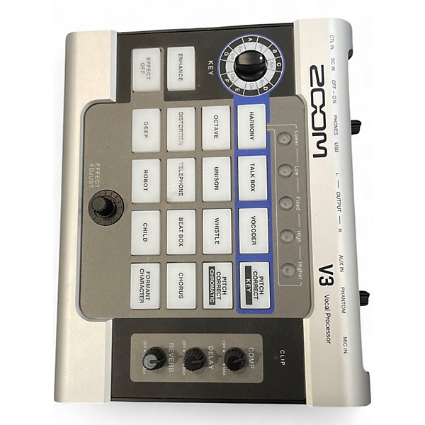 Used Zoom V3 Vocal Processor