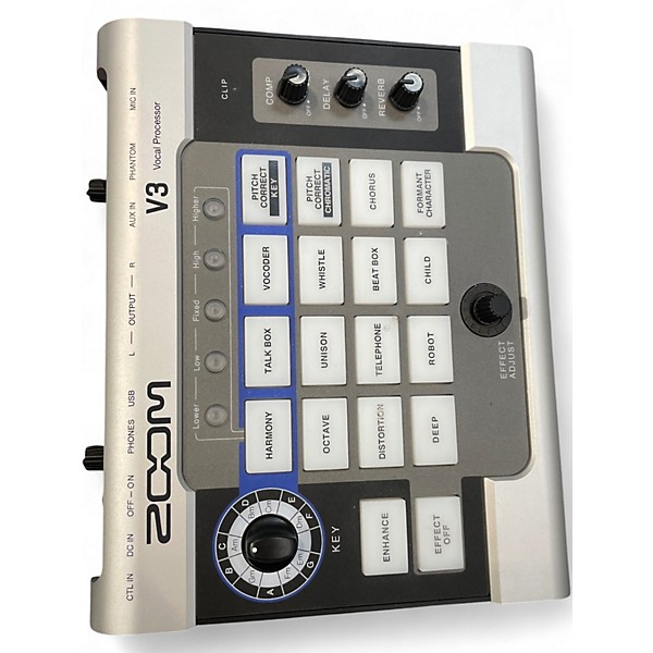 Used Zoom V3 Vocal Processor