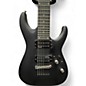 Used ESP LTD MH17 7 String Satin Black Solid Body Electric Guitar