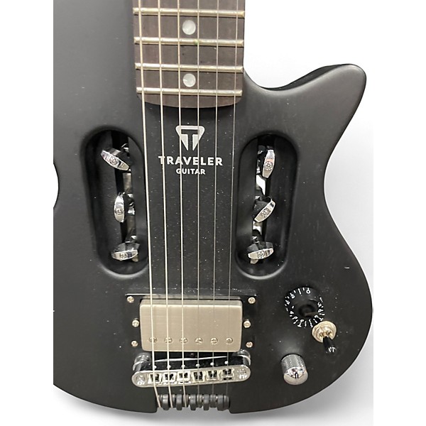 Used Traveler Guitar EG1 mod-x Black Electric Guitar