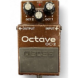 Used BOSS OC2 Octave Effect Pedal