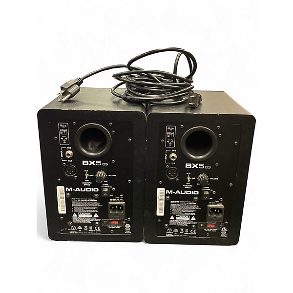 Used 2000s M Audio BX5 D3 Powered Monitor