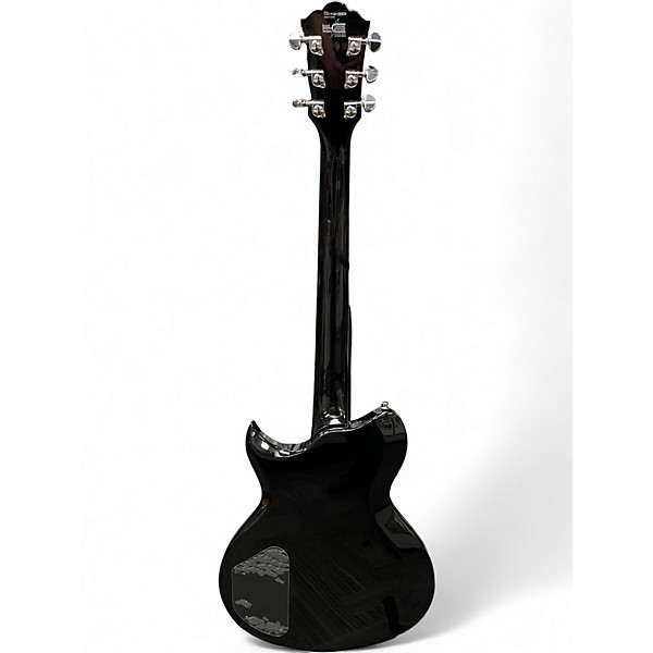 Used Washburn WI-64 Black Solid Body Electric Guitar