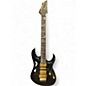Used Ibanez PIA3761 Black Onyx Solid Body Electric Guitar thumbnail