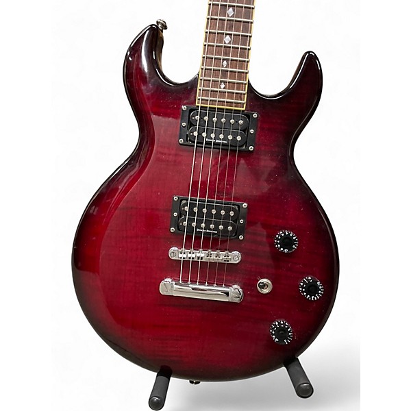 Used Schecter Guitar Research Diamond Series S-1+ Trans Red Solid Body Electric Guitar