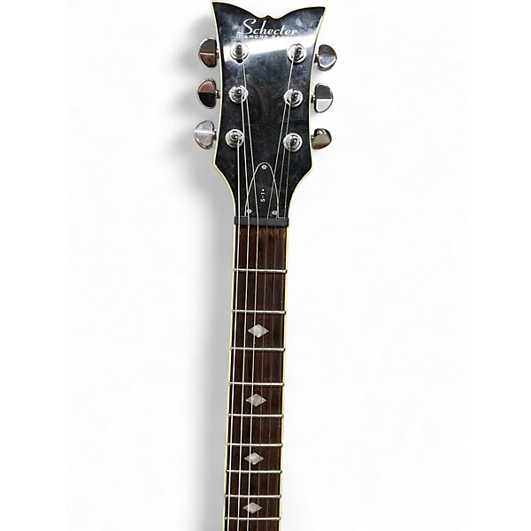 Used Schecter Guitar Research Diamond Series S-1+ Trans Red Solid Body Electric Guitar