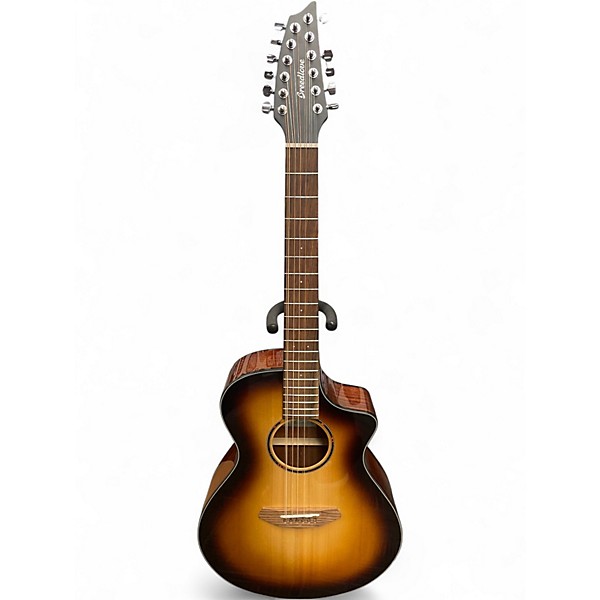 Used Breedlove Discovery S Concert ED 12 CE 2 Color Sunburst 12 String Acoustic Guitar
