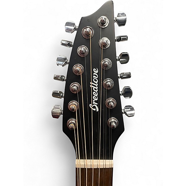 Used Breedlove Discovery S Concert ED 12 CE 2 Color Sunburst 12 String Acoustic Guitar