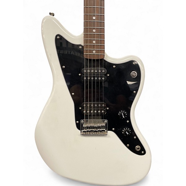 Used Squier AFFINITY JAZZMASTER Alpine White Solid Body Electric Guitar