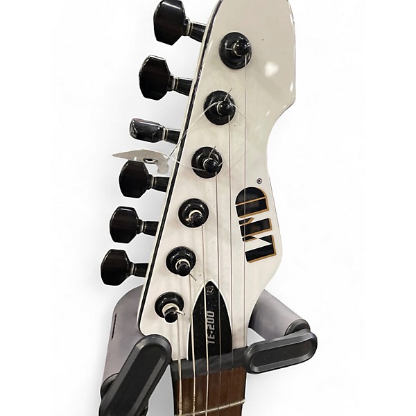 Used ESP LTD TE200 White Solid Body Electric Guitar