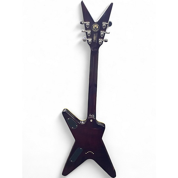 Used 2000s Dean ML Chicago Flame 2 Color Sunburst Solid Body Electric Guitar