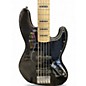 Used Squier Affinity Jazz Bass V 5 String Black Electric Bass Guitar