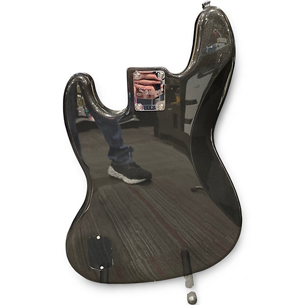 Used Squier Affinity Jazz Bass V 5 String Black Electric Bass Guitar