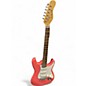 Used Bridgecraft STRAT STYLE Pink Solid Body Electric Guitar thumbnail