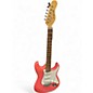 Used Bridgecraft STRAT STYLE Pink Solid Body Electric Guitar