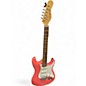 Used Bridgecraft STRAT STYLE Pink Solid Body Electric Guitar