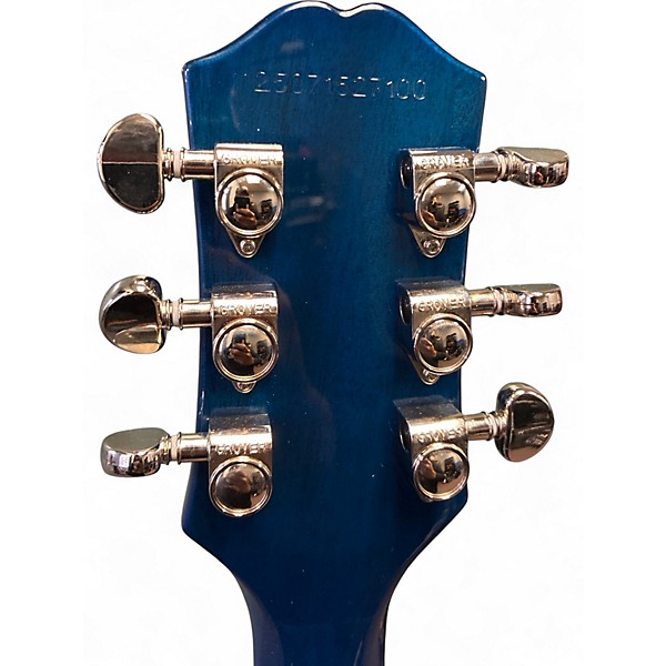 Used Epiphone Les Paul Special Double Cut Figured Ocean Water Solid Body Electric Guitar