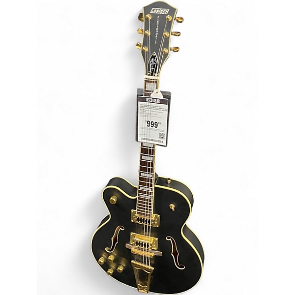 Used Gretsch Guitars G5191 Tim Armstrong Signature Electromatic Left Handed Flat Black Hollow Body Electric Guitar